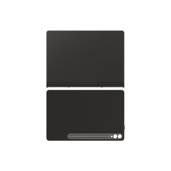 Smart bokomslag - Samsung - Galaxy Tab S9+ - Svart - Skydd - Flera positioner stöd