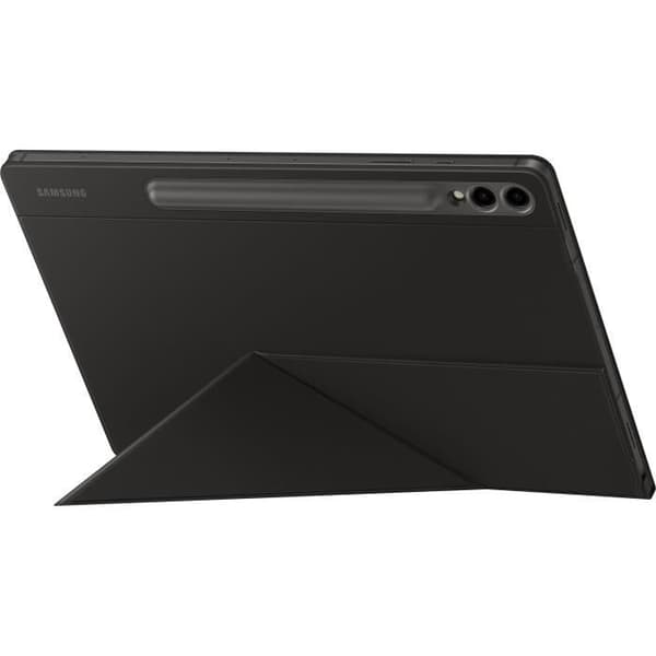 Smart bokomslag - Samsung - Galaxy Tab S9+ - Svart - Skydd - Flera positioner stöd