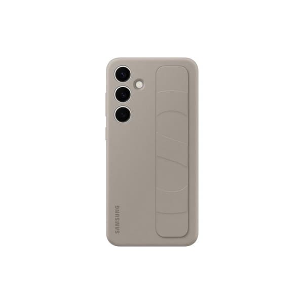 Fodral och etui - SAMSUNG - Galaxy S24+ - Silikon - Rem - Taupe