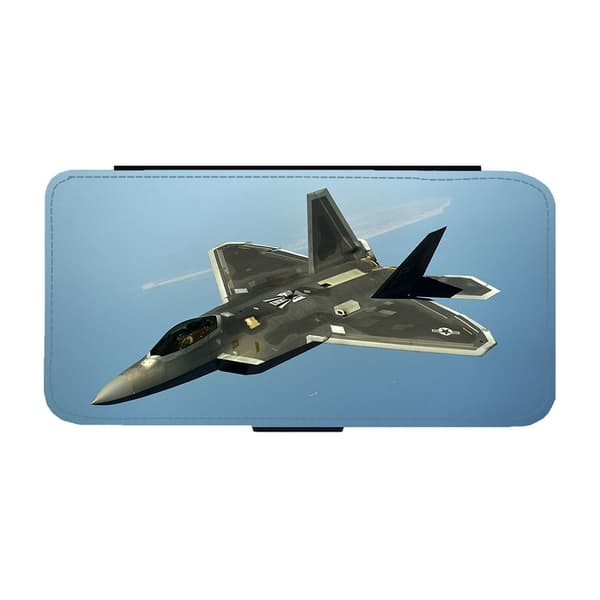 Lockheed Martin F-22 Raptor Fighter Käännä Matkapuhelinkotelo iPhone SE 2020