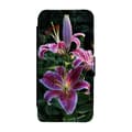 Miniatyrbilde 1 av 3: Flower Lilies Flip Telefonetui Til iPhone SE 2020