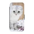 Miniatyrbilde 1 av 3: Scottish Fold Cat Flip Telefonetui Til Samsung Galaxy S22+
