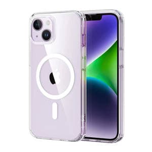 Veske ESR Krystec Clear for iPhone 14 Plus, Magsafe (klar)