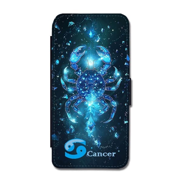 Kreft i Stjernetegn Samsung Galaxy S23 FE Flip Telefonetui