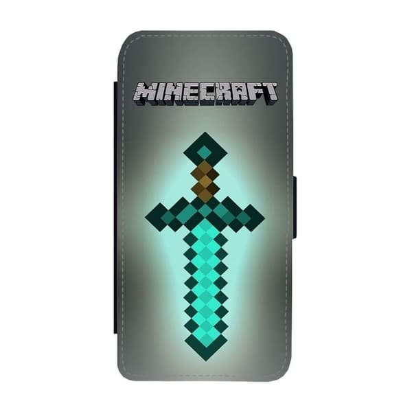 Minecraft Diamantsvärd Samsung Galaxy S24 Flip Telefonetui