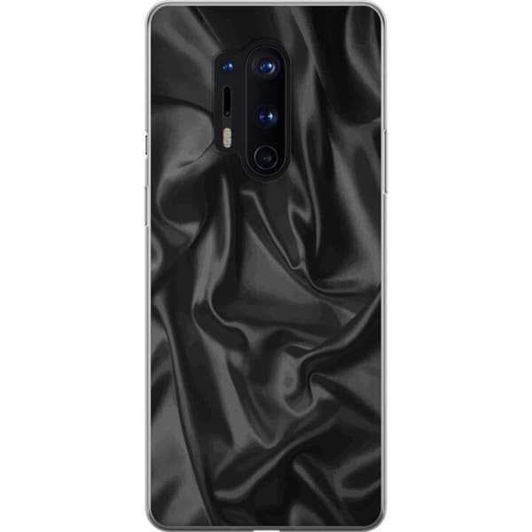 OnePlus 8 Pro Gjennomsiktig deksel Silke Svart