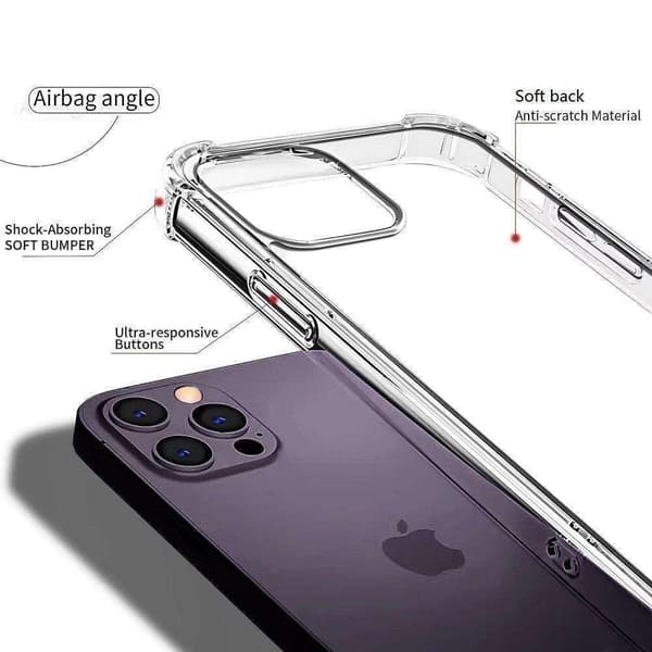 iPhone 16 - Silikone stødsikkert cover ekstra stødsikkert