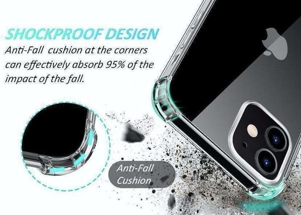 iPhone 16 - Silikone stødsikkert cover ekstra stødsikkert