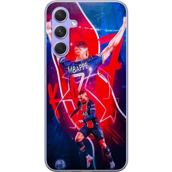 Samsung Galaxy A54 Gjennomsiktig deksel Kylian Mbappé