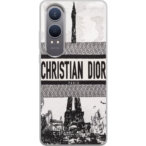 OnePlus Nord CE4 Lite Läpinäkyvä kuori Christian Dior