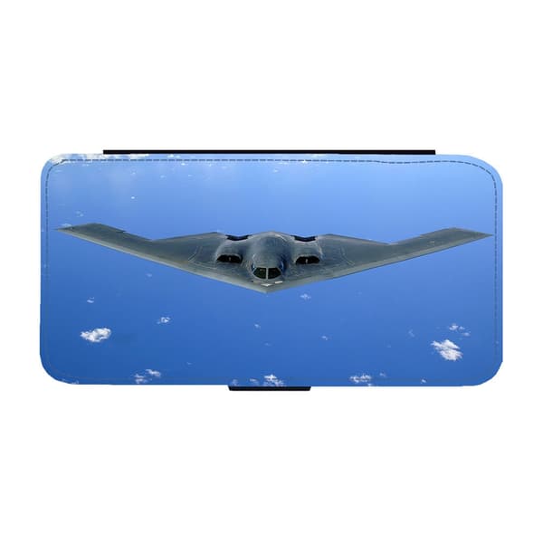 Northrop Grumman B-2 Spirit Stealth Bomber Flip Telefonetui Til Samsung Galaxy S24+
