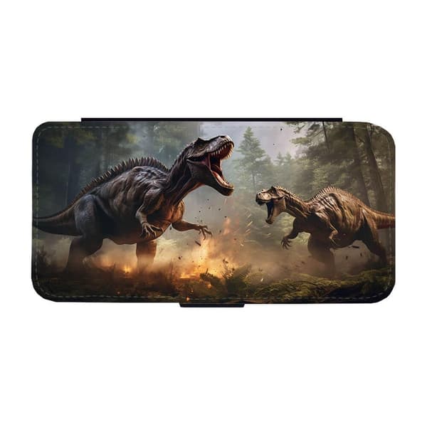 Dinosaurie Samsung Galaxy S24 Ultra Flip Mobilfodral