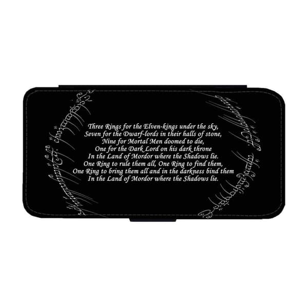 Black Speech Samsung Galaxy S24 Ultra Flip Telefonetui