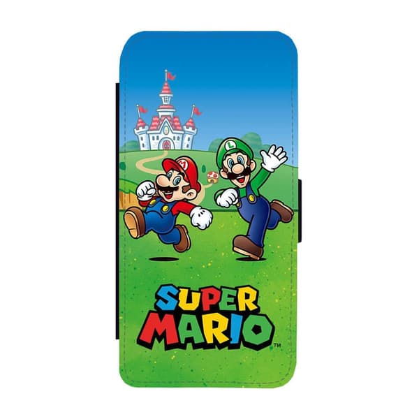 Mario och Luigi Samsung Galaxy S24 Ultra Flip Mobilfodral