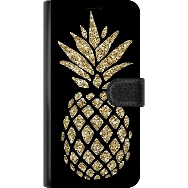 Samsung Galaxy A42 5G Lompakkokotelo Ananas