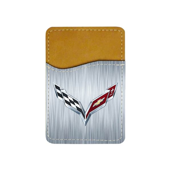Corvette 2014 Logo Universaali Itsekiinnittyvä Korttiteline Matkapuhelimeen