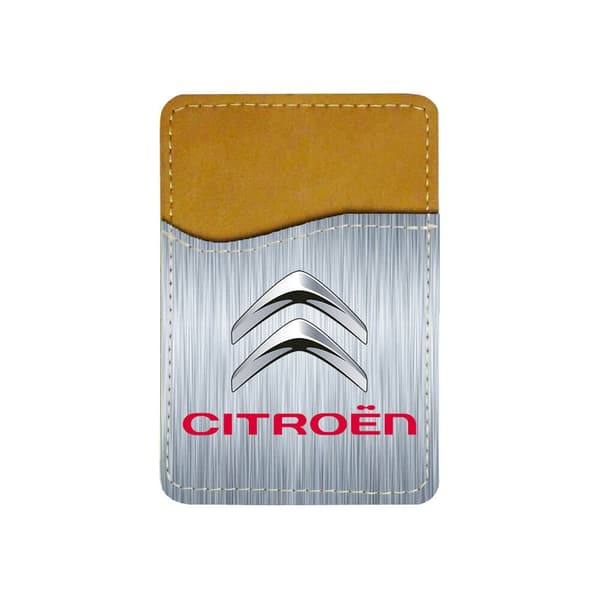 Citroen 2009 Logo Universaali Itsekiinnittyvä Korttiteline Matkapuhelimeen