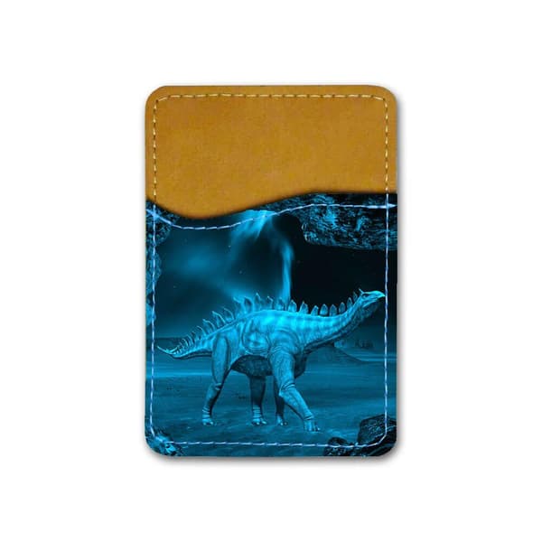 Dinosaur Stegosaurus Universell Selvklebende Kortholder Til Mobiltelefon