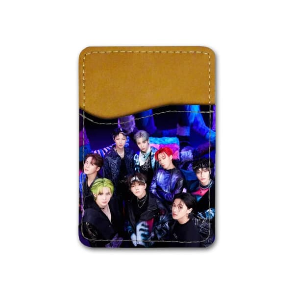 K-pop Ateez 2024 Universaali Itsekiinnittyvä Korttiteline Matkapuhelimeen