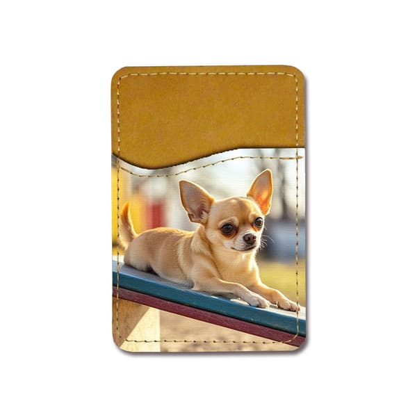 Hunde Chihuahua Universell Selvklebende Kortholder Til Mobiltelefon
