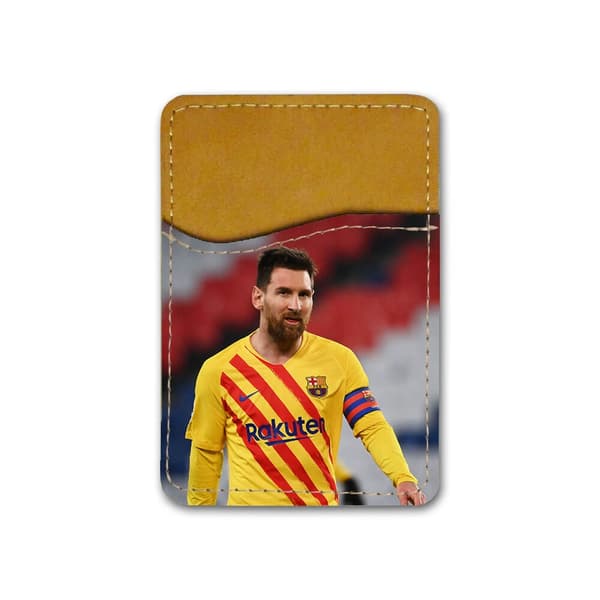 Lionel Messi Universal Selvklæbende Mobiltelefon Kortholder