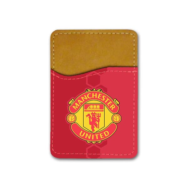 Manchester United Universal Selvklæbende Mobiltelefon Kortholder
