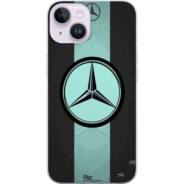 Apple iPhone 15 Genomskinligt Skal Mercedes