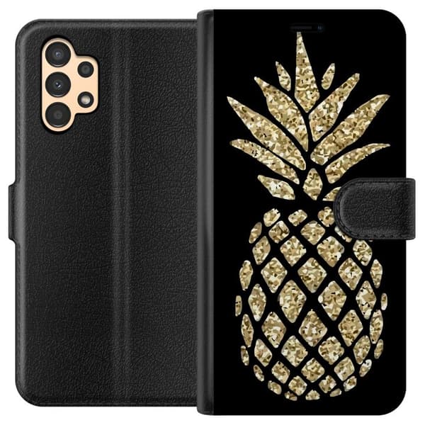 Samsung Galaxy A13 Lompakkokotelo Ananas