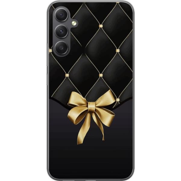 Samsung Galaxy A16 5G Gjennomsiktig deksel Luksuriøs rosett