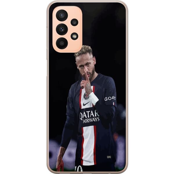 Samsung Galaxy A23 5G Gennemsigtig cover Neymar