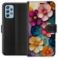 Miniatyrbilde 1 av 3: Samsung Galaxy A52 5G Lommeboketui Blomster Farger