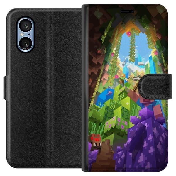 Sony Xperia 10 VI Lompakkokotelo Minecraft