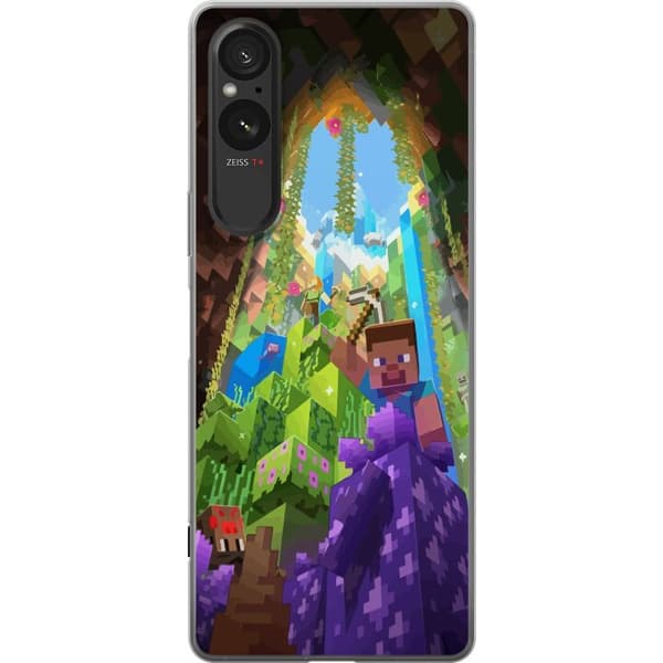 Sony Xperia 10 VI Läpinäkyvä kuori Minecraft