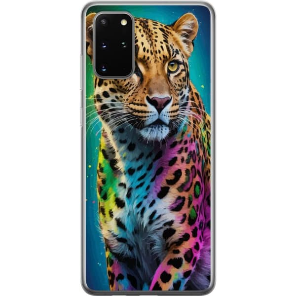Samsung Galaxy S20+ Genomskinligt Skal Leopard