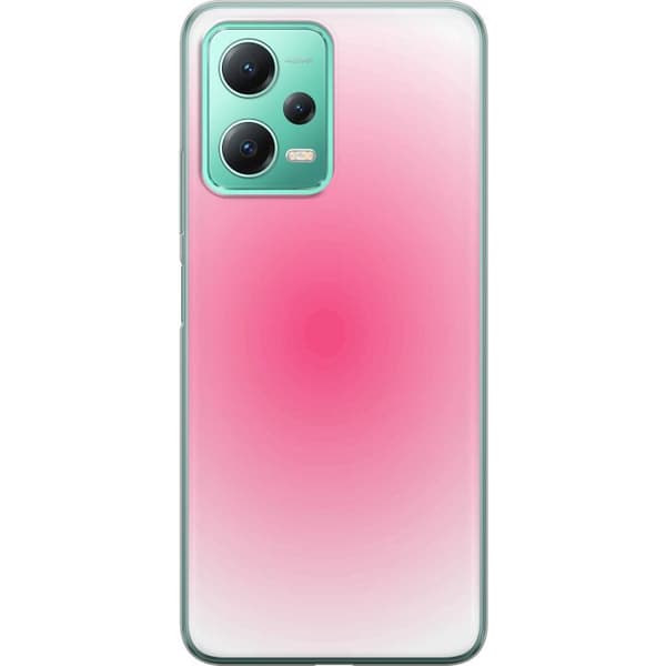Xiaomi Redmi Note 12 Gennemsigtig cover Rosa Sky