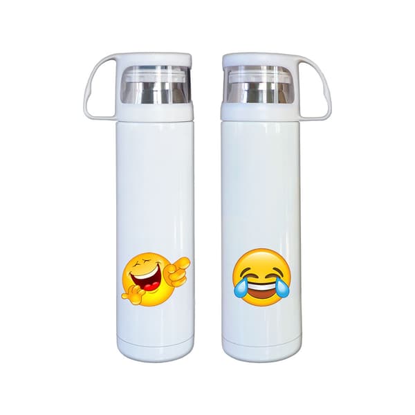 Emoji Laughing Termos