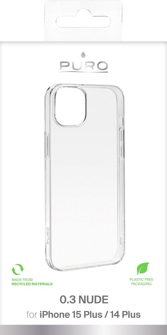 iPhone 15 Plus 0.3 NUDE Ultra slim TPU case