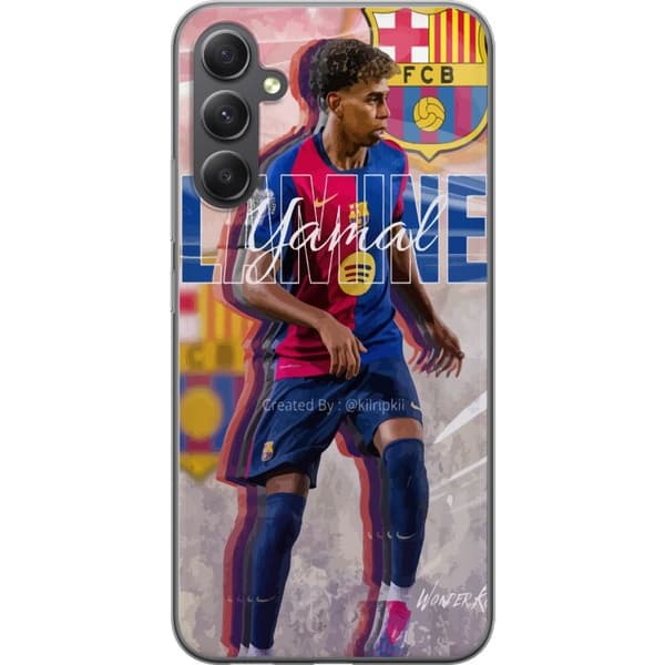 Samsung Galaxy A15 5G Gennemsigtig cover Lamine Yamal FCB