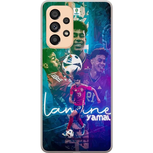 Samsung Galaxy A53 5G Genomskinligt Skal Lamine Yamal FCB