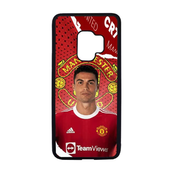 Cristiano Ronaldo 2021 Manchester United Samsung Galaxy S9 Mobiltelefon Deksel