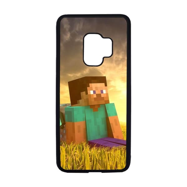 Minecraft Steve Mobiltelefon Deksel Til Samsung Galaxy S9