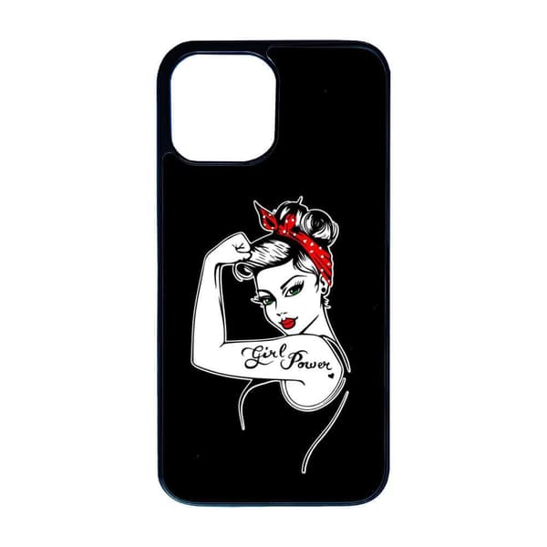 Girl Power iPhone 14 Pro Mobiltelefon Deksel