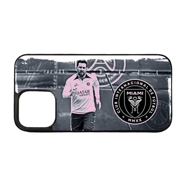 Messi 2023 Inter Miami iPhone 14 Plus Mobiltelefon Deksel