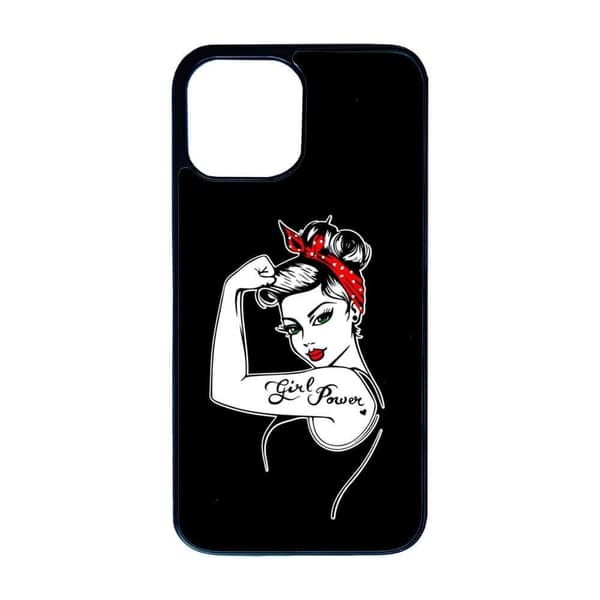 Girl Power iPhone 15 Matkapuhelimen Kansi