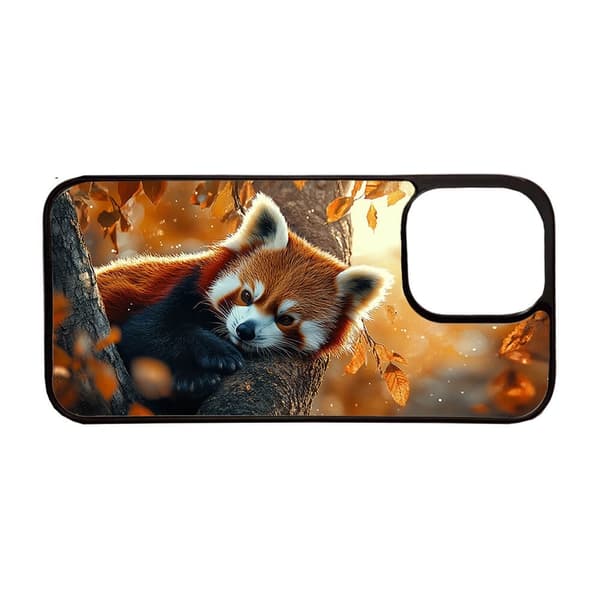 Dyr Rød Panda iPhone 15 Mobiltelefon Deksel