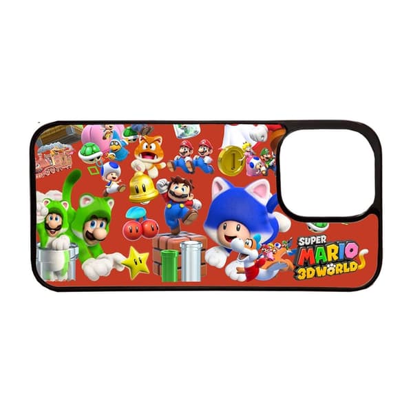 Super Mario 3D World iPhone 15 Matkapuhelimen Kansi