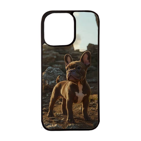 Hund Fransk Bulldog iPhone 12 Pro Max Mobiltelefon Deksel