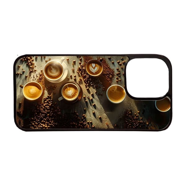 Kaffe Latte Cappuccino iPhone 13 Mobiltelefon Dække
