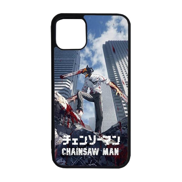 Anime Chainsaw Man iPhone 11 Mobiltelefon Skal