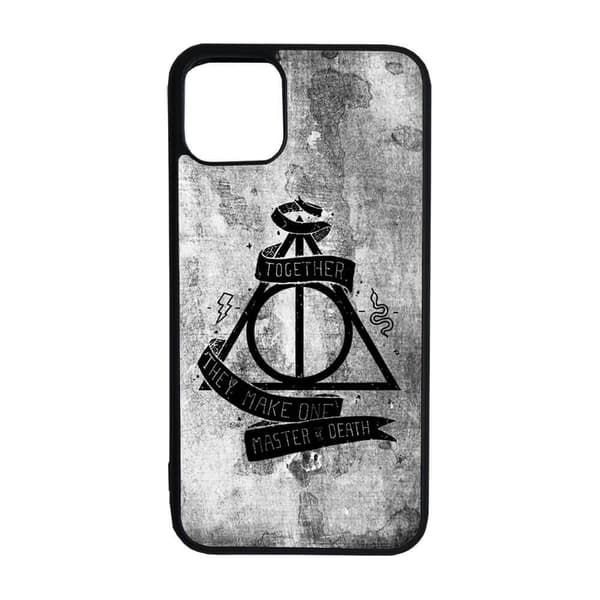Harry Potter Master of Death iPhone 12/iPhone 12 Pro Mobiltelefon Deksel